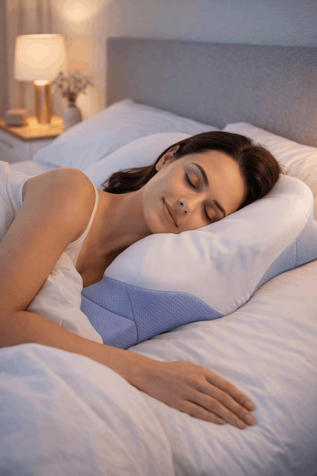 Derila Ergo pillow Ergonomics memory foam pillow for neck support and better sleep